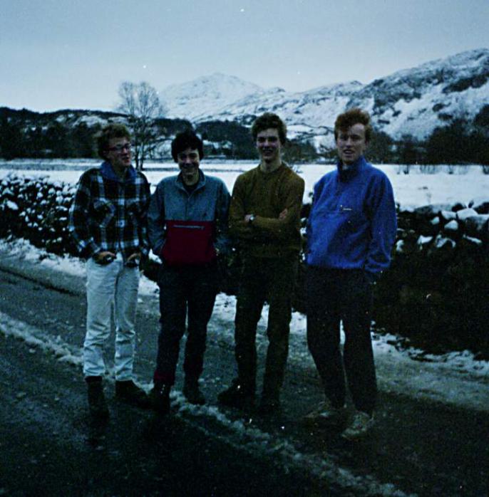 1991-01-09a.jpg - Mark, Sarah, Toby and Mark