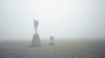 Martin and Nick on Ingleborough summit