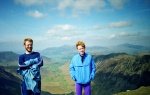 Matt and Mark above Newlands