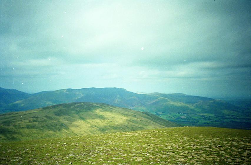 1991-09-11a.jpg - Blencathra from Gread Dodd