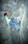 Toby on the wall