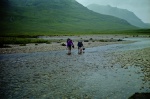 Crossing Abhainn na Sealga
