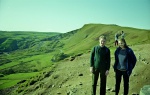 Steve Munro and Fiona Gooch at Mam Tor