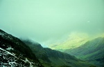 A glimpse of Nant Peris
