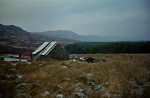 Starting the re-roofing of Tunskeen