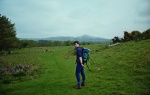 Pete near the start of the walk