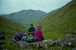 The pass leading to Glen Pean