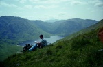 High above Loch Morar