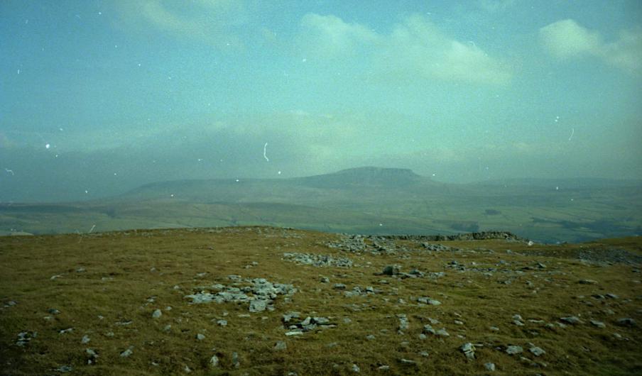 1994-02-12c.jpg - Pen-y-Ghent from Ingleborough