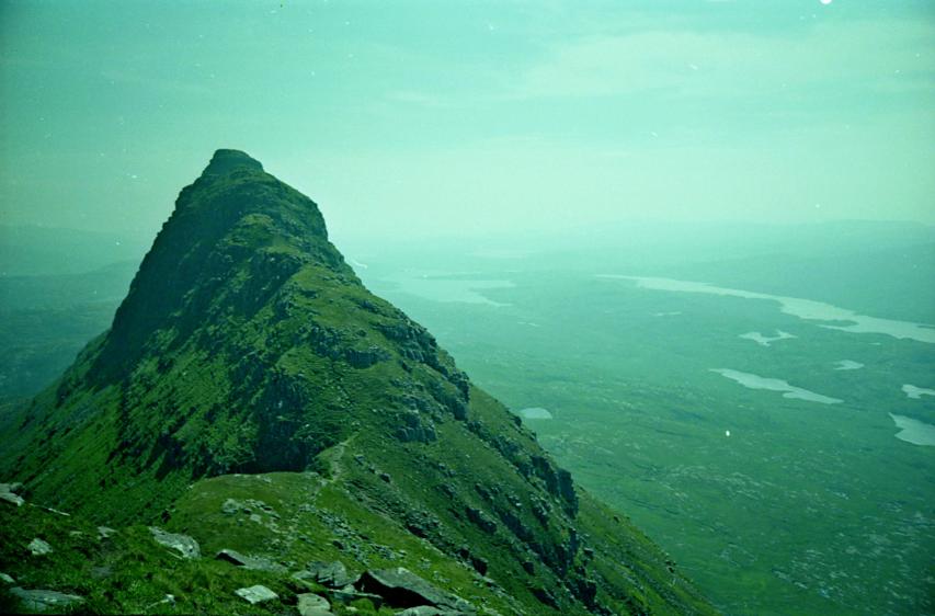 1994-07-02d.jpg - East summit of Suilven