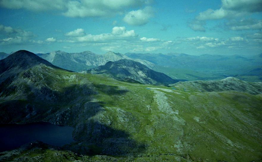 1994-07-17d.jpg - Lochan Uaine and Beinn Eighe