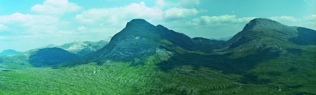 1994-07-18a.jpg - Maol Chean-dearg and Ruadh-stac Mor