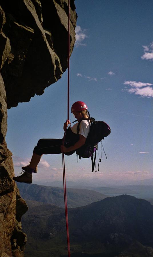 1996-09-20j.jpg - Abseil off Sgurr Dubh Beag