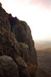 Dave on Clogwyn y Person