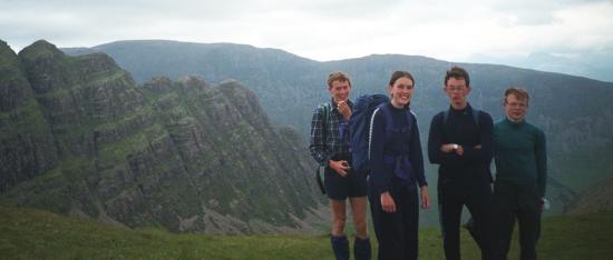 1997-06-25c.jpg - On Sgurr a' Chaorachain