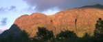 Aonach Dubh at sunset