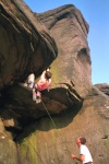 Strapiombo at Froggatt Edge