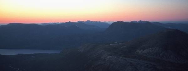 2000-06-28g.jpg - Sunset over Slioch