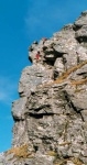 Scrambling on the South Peak