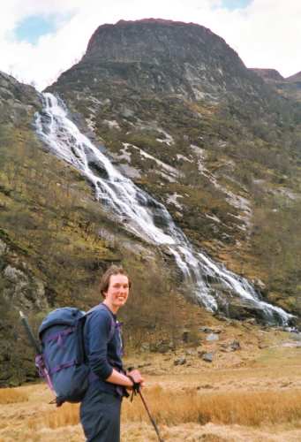 2001-05-06b.jpg - Hilary and Steall falls