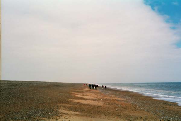 2001-05-20a.jpg - Beach at Cley