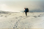 Hilary on Mullach Coire nan Geur-oirean