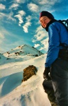 Hilary on Fraoch Bheinn