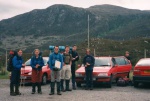 Setting off - Hilary, Ruth, Austin, William, Dave, Kath, Andy