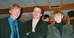 Queens' Formal Hall with Peter, Russell and Lottie