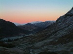 Dawn above Seathwaite
