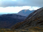 A glimpse of Fuar Tholl - that's where we're going