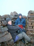 Lunch on the summit
