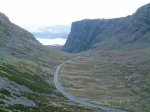 The upper corrie of Bealach na Ba