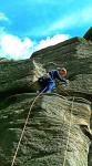 Jane leading Birch Tree Wall