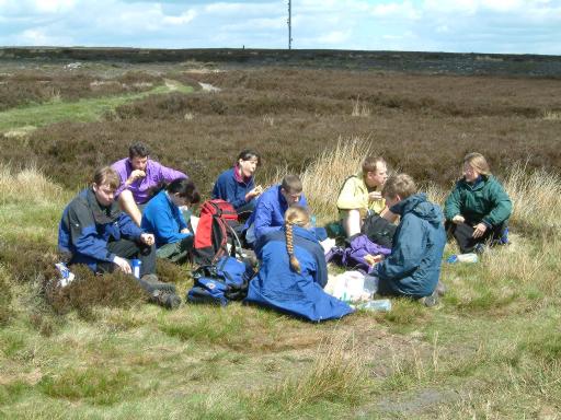 dscf0038.jpg - It doesn't take long for the faffing to start!