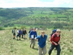 Setting off - everyone looks keen.