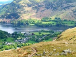 Looking down on the village