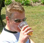 Gary and fruit juice