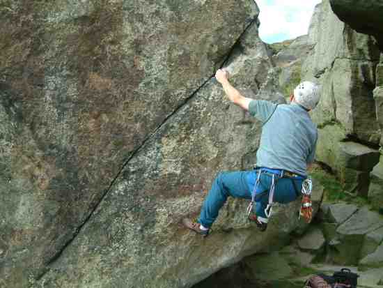 20030628-171454.jpg - Bouldering on the Matterhorn Boulder