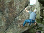 Bouldering on the Matterhorn Boulder