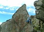 On the Matterhorn Boulder