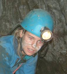 20030927-133146.jpg - Becky (or some cave creature)
