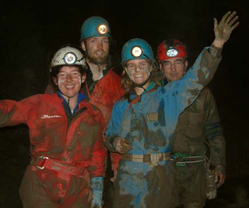 20030927-152534.jpg - Cavers - underground