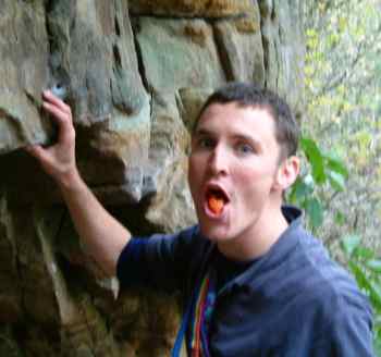 20031018-131738.jpg - Rob preparing to climb