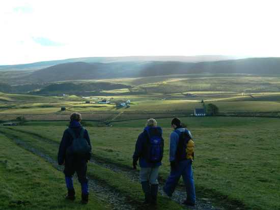 20031026-143748.jpg - Coming down towards Forest-in-Teesdale