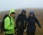 In the rain on Cross Fell