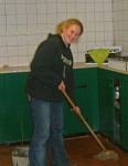 Cleaning up