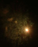 In a distant corner of the universe, a galaxy is born (actually, no, it's another firework)