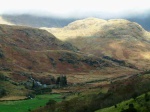 Looking back towards the hut