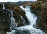 Waterfall in Cwm Llan